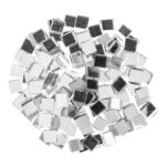 MOSAIKSTEIN MIRROR MOSAIC 10X10MM 125G SILVER [170PCS]