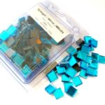 MOSAIKSTEIN MIRROR MOSAIC 10X10MM 125G BLUE [170PCS]