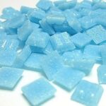 MOSAIKSTEIN JOY GLASS MOSAIC 10X10MM 200G PASTEL BLUE [290PCS]