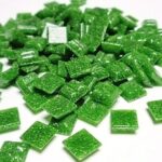 MOSAIKSTEIN JOY GLASS MOSAIC 10X10MM 200G FIR GREEN [290PCS]