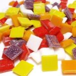 MOSAIKSTEIN JOY GLASS MOSAIC 10X10MM 200G FIRE ON ICE MIX [290PCS]