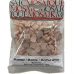 MOSAIKSTEIN MARBLE MOSAIC 10X10MM 100G ROSA PORTO [100PCS]