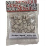 MOSAIKSTEIN MARBLE MOSAIC 10X10MM 100G PINK CREAM [100PCS]