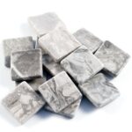 MOSAIKSTEIN MARBLE MOSAIC 10X10MM 100G AZUL GRIS [100PCS]