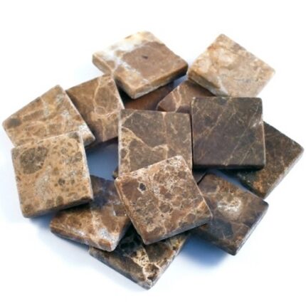 MOSAIKSTEIN MARBLE MOSAIC 10X10MM 100G EMPERADOR [100PCS]