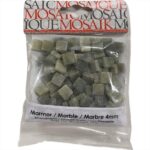 MOSAIKSTEIN MARBLE MOSAIC 10X10MM 100G EMERALD GREEN [100PCS]