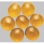 MOSAIKSTEIN GLASS NUGGETS MOSAIC 15-20MM 100G YELLOW [20-25PCS]