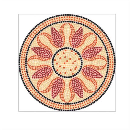 MOSAIKSTEIN MOSAIC PATTERN D=80CM LOTUS-80