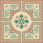 MOSAIKSTEIN MOSAIC PATTERN 80X80CM AGRA-80