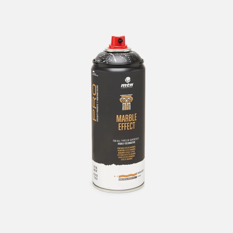MTNPROMARBLW.jpg MTN PRO 400ML SPRAY MARBLE EFFECT WHITE - Image 1