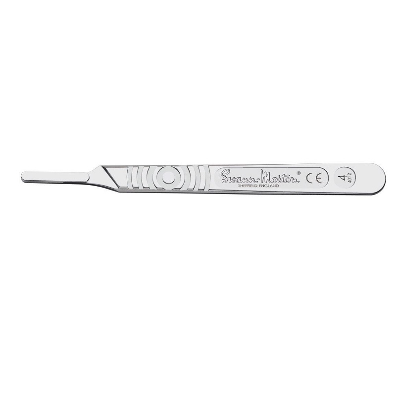PMS0934.jpg SWANN-MORTON SURGICAL HANDLE No.4 - Image 1