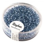 RAYHER ROCAILLES D.2MM 17G LIGHT BLUE