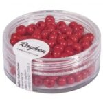 RAYHER INDIAN BEADS 4.5MM 17G RED
