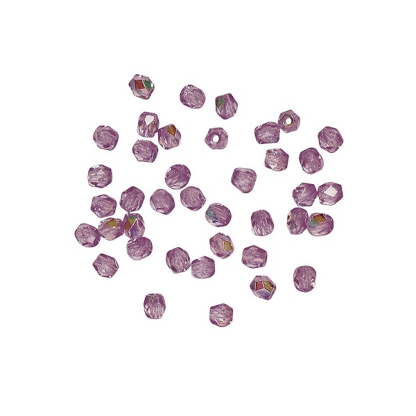 R14200820.jpg RAYHER GLASS CRYSTAL BEADS D.4MM 100PCS AMETHYST - Image 1