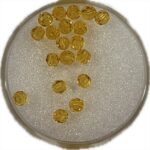 RAYHER SWAROVSKI CRYSTAL BEADS D.4MM 20PCS LIGHT TOPAZ