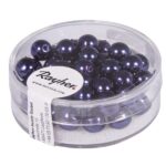RAYHER GLASS WAX BEADS RENAISSANCE D.6MM 45PCS PLUM