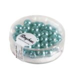 RAYHER GLASS WAX BEADS RENAISSANCE D.6MM 45PCS TURQUOISE