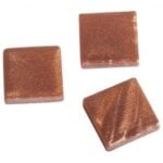 RAYHER ACRYL MOSAIC 1X1CM 205PC/50G METALLIC SAFFRON