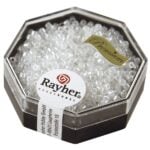 RAYHER DELICA ROCAILLES PEARLESCENT D.2.2MM 9G WHITE ALABASTER