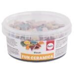 RAYHER FUN CERAMICA MOSAIC MIX 500G 380PCS POLYGONAL RAINBOW