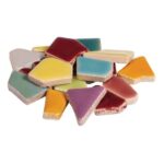 RAYHER FUN CERAMICA MOSAIC MIX 500G 380PCS POLYGONAL RAINBOW - Image 2