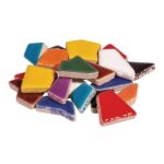 RAYHER FUN CERAMICA MOSAIC MIX 500G 380PCS POLYGONAL COLOUR - Image 2