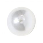 RAYHER WAXED BEADS D.10MM 30PCS WHITE
