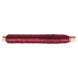 R24112282.jpg RAYHER FLORISTS WIRE D.0.55MM 100G RED - Image 1