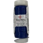 RAYHER FLORISTS WIRE D.0.35MMX55M BLUE