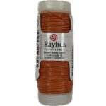 RAYHER FLORISTS WIRE D.0.35MMX55M ORANGE