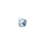 RAYHER DECORATIVE METAL BELLS SPHERICAL D.15MM 10PCS PLATINUM
