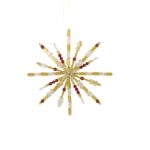 RAYHER WIRE STAR FOR BEADS D.10/8CM 3PCS - Image 2