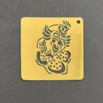RAYHER EMBOSSING STENCIL 65X65MM CLOWN