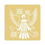 RAYHER EMBOSSING STENCIL 65X65MM ANGEL