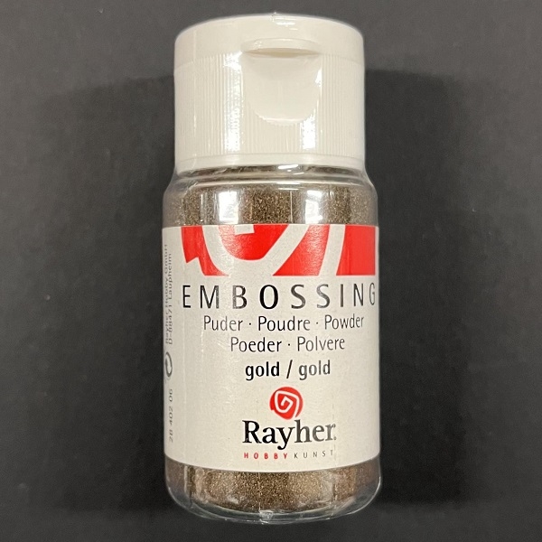 R2840206.jpg RAYHER EMBOSSING POWDER 30ML GOLD - Image 1