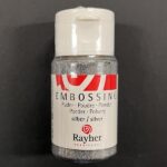 RAYHER EMBOSSING POWDER 30ML SILVER