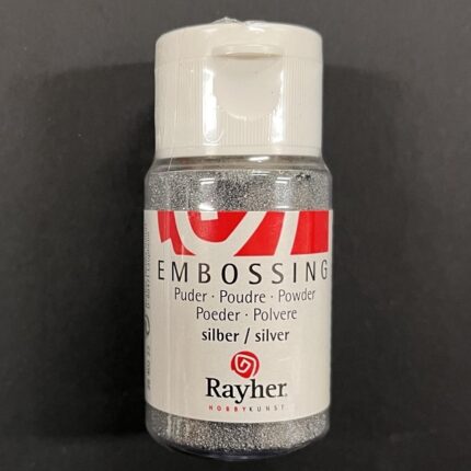 RAYHER EMBOSSING POWDER 30ML SILVER
