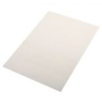 RAYHER SPONGE RUBBER SHEET GLITTER 2MM 30X45CM WHITE