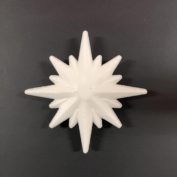 R30099000.jpg RAYHER STYROFOAM STAR D.10.5CM - Image 1