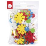 RAYHER SPONGE RUBBER SELF ADHESIVE 40PCS FLOWERS 5.5CM