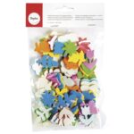 RAYHER SPONGE RUBBER SELF ADHESIVE 100PCS SPRING 2.1-3.4CM