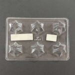 RAYHER CANDLE MOULD 5-6CM 6PCS STARS