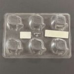 RAYHER CANDLE MOULD 5-6CM 6PCS FISH