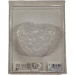 RAYHER CANDLE MOULD ROSE HEART 8.5CM