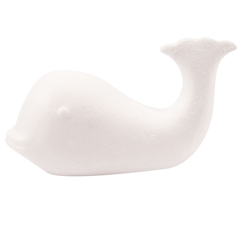 R3319500.jpg RAYHER STYROFOAM WHALE 17CM - Image 1