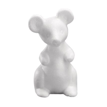 RAYHER STYROFOAM MOUSE 13CM