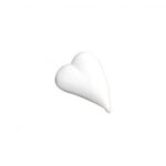 RAYHER STYROFOAM HEART DROP 8X5.5CM