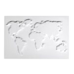 RAYHER CASTING MOULD 20X30X1CM WORLD MAP - Image 2