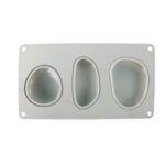RAYHER SILICONE CASTING MOULD [3SHAPES] STONES BIG