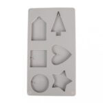 RAYHER SILICONE CASTING MOULD [6SHAPES] DECO SHAPE